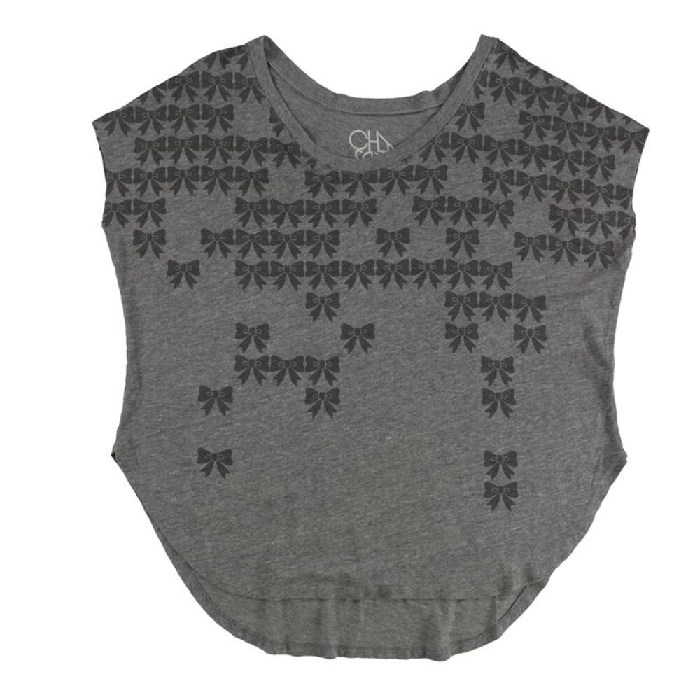 Chasor Womens Bows Graphic T-Shirt, NWT